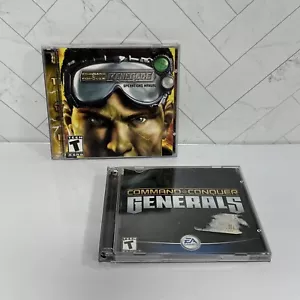 2x PC Games Lot Command & Conquer: Generals & Renegade Complete PC CD Rom Game - Picture 1 of 3