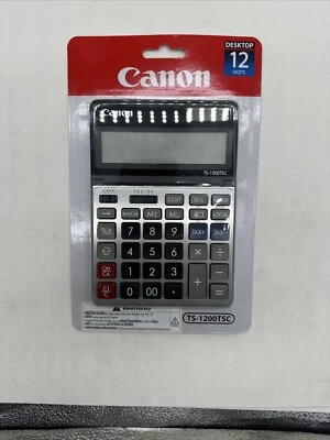 Canon TS-1200TSC 12-Digit Desktop Calculator - Image 1 of 4