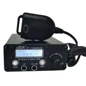 Transceptor USDX+ SDR todo modo 8 bandas radio QRP SSB CW AM FM HF transceptor - Imagen 1 de 11