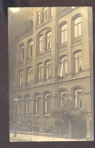 RPPC BAD LANTERBURG DEUTSCHLAND HOTELGEBÄUDE 1908 VINTAGE ECHTFOTO POSTKARTE - Bild 1 von 2
