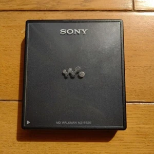 Sony MD Walkman MZ-E620 Black Portable Minidisc Player Working confirmed - Picture 1 of 4