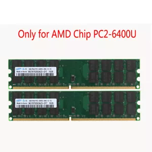 NEW 4GB DDR2 PC2-6400U 800MHz 240PIN DIMM Desktop memory for AMD CPU &+ - Picture 1 of 8