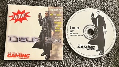 DEUS EX Computer Gaming World PC CD-ROM 2000 SEPTEMBER 2000 AD DEMO - Image 1 of 4