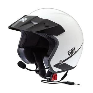 Casco Cara Abierta OMP STAR-J Blanco s. S - Imagen 1 de 2