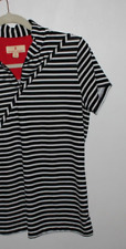 Sport Haley Women's Polo Shirt Size Small Striped