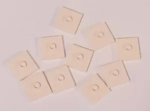 LEGO PLACA BLANCA 2x2 CON JUMPER STUD LOT / TAMAÑO 2x2 / QTY 10x / Parte #87580 - Imagen 1 de 2