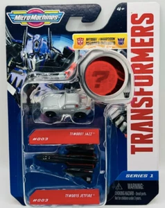 Micro Machines Transformers Paquete de 2 #003 Jazz / Jetfire Serie 1 Nuevo con Decodificador - Imagen 1 de 2