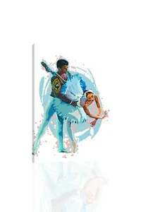 Ballet Dancers - CANVAS OR PRINT WALL ART - Picture 1 of 2