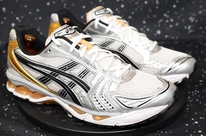Asics Gel-Kayano 14 weiß reines Gold Herren Größe 10,5 1201A019 102 - Bild 1 von 11