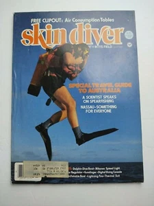 Vintage SKIN DIVER MAGAZINE, July 1982 Single Issue Magazine.  - Foto 1 di 2