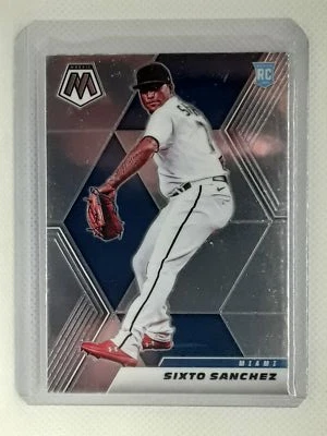 Sixto Sanchez 2021 Mosaic Baseball -  #202 RC - Miami Marlins - Image 1 of 2