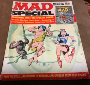 VTG 1976 MAD Magazine Super Special Number 21 with Nostalgic #5 Comic - Picture 1 of 3