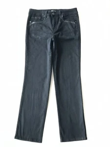 Style & Co. Straight Leg Black Jeans With Embroidered Pockets Womens Size 4S - Picture 1 of 4
