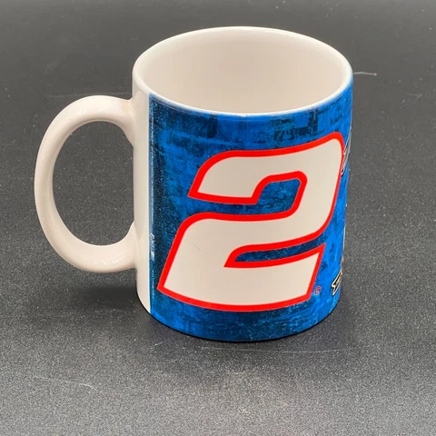 # 2 - Rusty Wallace Coffee Mug Rusty's Last Call NEW! Cover