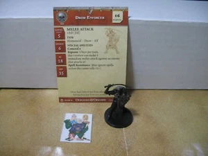 =Dungeons and Dragons NIGHT BELOW Drow Enforcer 51/60 with card= - Picture 1 of 1