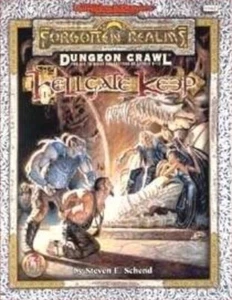 Hellgate Keep Forgotten Realms Dungeon Crawl Advanced Dungeons Dragons AD&D - Picture 1 of 1
