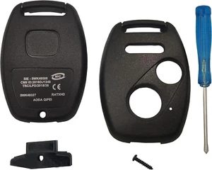 Funda De Llavero Schlüsselanhänger Shell Apto Para Honda CRV Civic Accord Ex Pilot Llave Fernbedienung - Bild 1 von 13