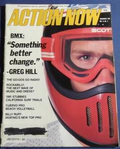 ACTION NOW MAGAZINE-NOVEMBER 1981 GREG HILL STUBBIES ROGER HICKEY GOGOS - Picture 1 of 6