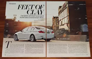 BMW 2011 535i 5 SERIES F10 MAGAZINE PRINT ARTICLE CAR AND DRIVER LONG TERM TEST - Picture 1 of 4