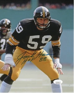 JACK HAM HOF Autographed Signed Auto 8x10 Photo Picture Pittsburgh Steelers JSA - Picture 1 of 1