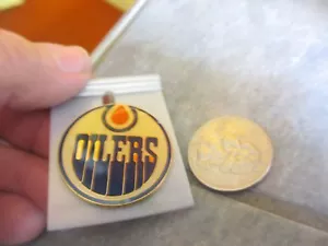 Vintage NHL Hockey EDMONTON " OILERS " Pin ~ KOSTENLOSER VERSAND! f - Bild 1 von 5