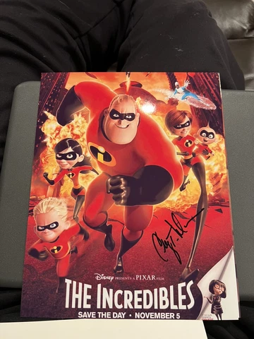 Craig T Nelson signed 8x10 photo The Incredibles Coach autographed 2 Cover
