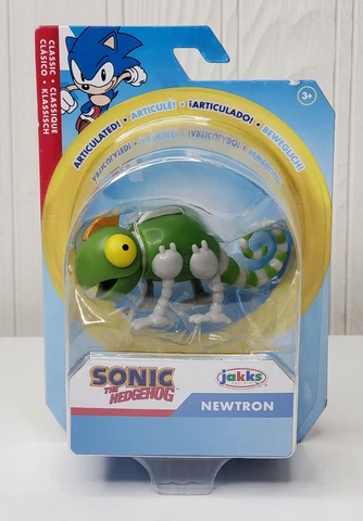 Sonic the Hedgehog Newtron 2.5” Collectible Figure Wave 13 JAKKs Pacific 2023 Cover