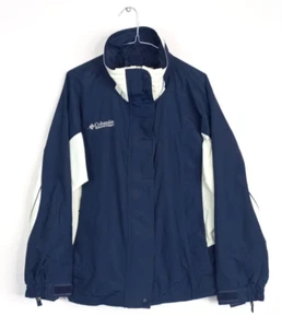 Columbia Sportswear Company UK Small Navy White Windbreaker Jacket Coat Outdoors - Picture 1 of 7