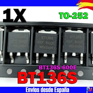 1x BT136S-600E BT136S 600E Triac TO-252 - Imagen 1 de 1