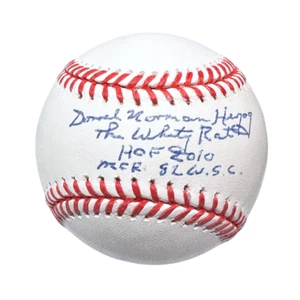 Whitey Herzog St Louis Cardinals Autographed Baseball w/ 3 Insc JSA COA - Picture 1 of 4