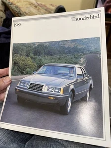 Folleto Thunderbird 1985.  - Imagen 1 de 1