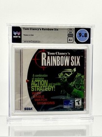 TOM CLANCY'S RAINBOW SIX  - WATA Grade 9.8 A+ Sega Dreamcast