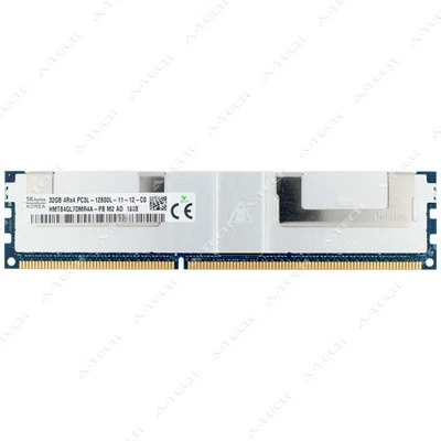 Hynix 32GB DDR3 1600 MHz PC3-12800 ECC LRDIMM Server Memory RAM HMT84GL7DMR4A-PB - Image 1 of 2