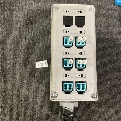 Panduit FDME8RG, 8-Port DIN Rail Fiber Patch Panel - Image 1 of 4