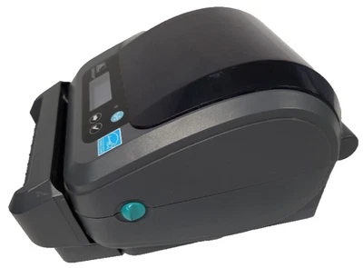Zebra GX420D Thermal Printer Bluetooth LCD Cutter and Power Adapter - Image 1 of 4