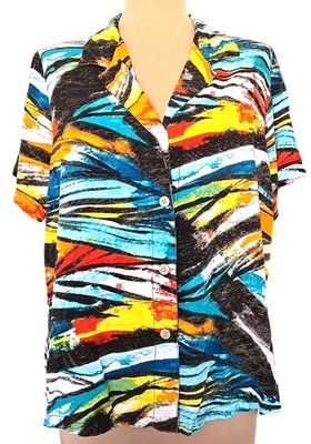 Camisa blackjack retrô feminina Jams World tamanho GG - Imagem 1 de 4