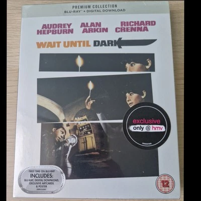 Sealed Wait Until Dark (1967) Blu-Ray Premium Collection With Poster & Art Cards - Image 1 of 4