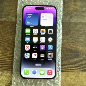 iPhone 14 Pro Max 256gb Deep Purple (Unlocked) SCRATCHES - Photo 1 sur 11