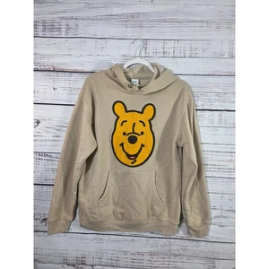 Disney Winnie The Pooh Embroidered Pullover Hoodie size Large - Picture 1 of 5