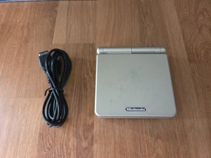 Nintendo Gameboy Advance SP Handheld Console Starlight Gold (AGS-001) Tested - Picture 1 of 5