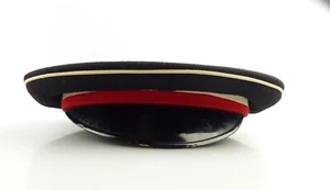 e11721 Original Antiguo Gorro de Estudiante Gorro Rojo Blanco - Imagen 1 de 5