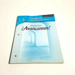 AVANCEMOS!: CUADERNO PARA HISPANOHABLANTES WORKBOOK - No marked pages. - Bild 1 von 12