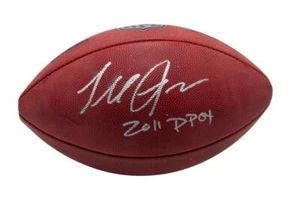 Terrell Suggs Cuero Autografiado NFL Duke Baltimore Ravens Beckett - Imagen 1 de 4