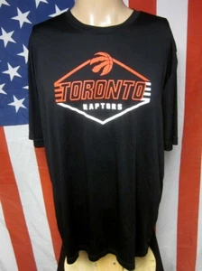 TORONTO RAPTORS evolution tee basketball XL athletic T shirt Majestic 2-tone NBA - Picture 1 of 3