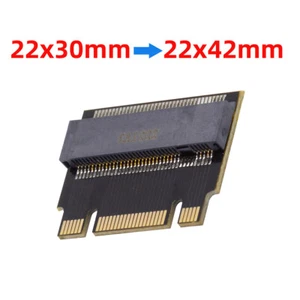 Adaptador de extensión M.2 2230 a 2242, adaptador de extensión NGFF B+M Key NVME M-Key - Imagen 1 de 6