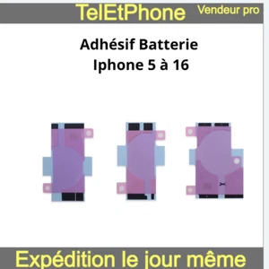 Adhésif Autocollant Sticker Batterie iphone 5 6 7 8 X XR XS 11 12 13 14 Pro Max - Bild 1 von 24