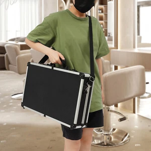 Portable Barber Carrying Case Handbag Box For Scissors Clipper Trimmers Suitcase - Picture 1 of 21