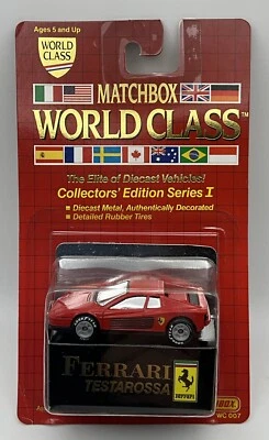 1989 Matchbox World Class Series I Ferrari Testarossa #6 - Image 1 of 4
