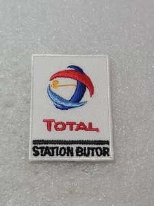 Parche bordado Total Station Butor Energies logotipo de gasolinera Reunión francés - Imagen 1 de 3