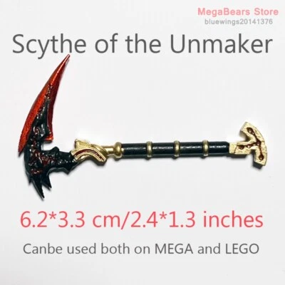 Mega Bloks Construx World of Warcraft Style Scythe of the Unmaker *HANDMADE* - Image 1 of 3